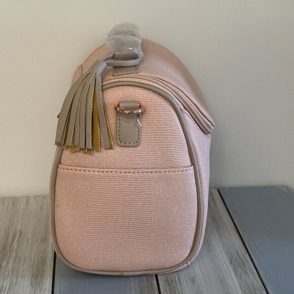 NWT Charming Charlie Insulated Lunch Bag  Drink Bottle Food Container Napkin etc - Picture 4 of 10